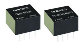 超小体积CAN/CANFD隔离收发模块TD-MCAN/TD-MCANFD系列