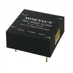 DC/DC-高压输出电源_ &le;8KV输出产品_HO1-P(N)602-0.25C