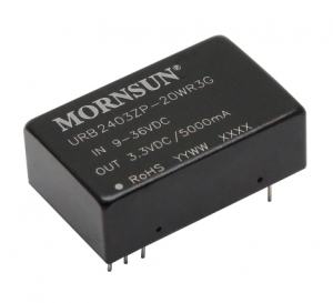 DC/DC-隔离宽电压输入电源(1-1600W)_DIP(1-75W)_URB24_ZP-20WR3G